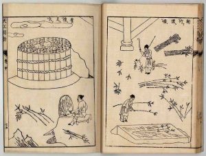 《天工开物》-中国造纸技术的流程