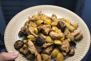 【零水锅食谱】栗子烧鸡