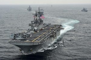 U.S. Warships Participate In Exercise Ssang Yong 2016