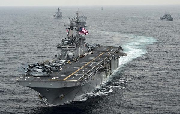 美国海军突击舰 U.S. Warships Participate In Exercise Ssang Yong 2016