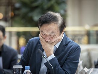 Ren Zhengfei, founder and chief executive officer of Huawei Technologies Co., attends an interview at the company's headquarters in Shenzhen, China, on Tuesday, Jan. 15, 2019. Ren, the billionaire telecom mogul, broke years of public silence to dismiss U.S. accusations the telecoms giant helps Beijing spy on Western governments and to praise Donald Trump for his tax cuts. Photographer: Qilai Shen/Bloomberg via Getty Images