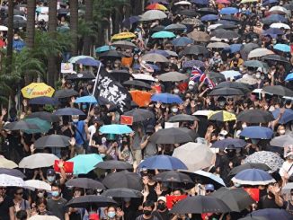 香港, 全球反极权游行