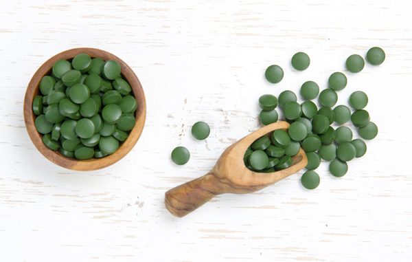 蓝藻 Chlorella Pill Heaps