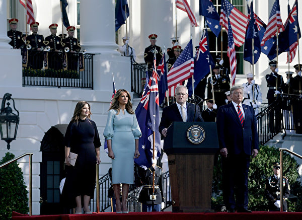 President Trump Welcomes Australian Prime Minister Scott Morrison To The Washington On State Visit