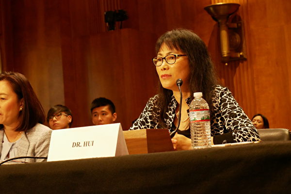 美国圣母大学政治学系副教授许田波（Victoria Tin-bor Hui）。（李辰／大纪元）