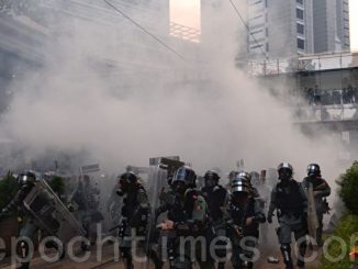 香港, 反送中, 铜锣湾, 催泪弹