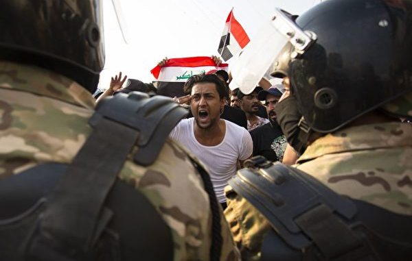 伊拉克, 反贪, 抗议, 104死, 6000多人受伤