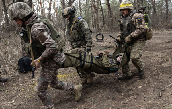Ukrainian Troops with the 33rd Brigade Train In Dnipropetrovsk region