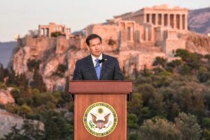 卢比奥演讲为何选在这座山上？──古希腊文明的黄金时代