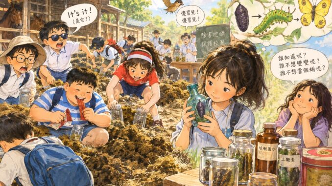 装着紫色大蛹的碧绿玫瑰香水瓶