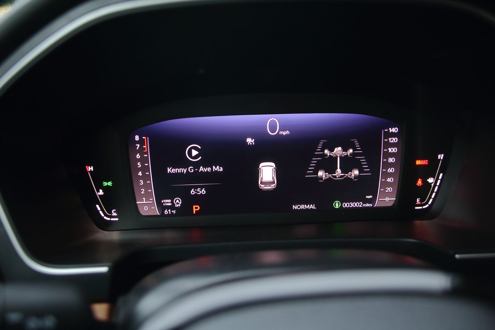 Honda Passport仪表板